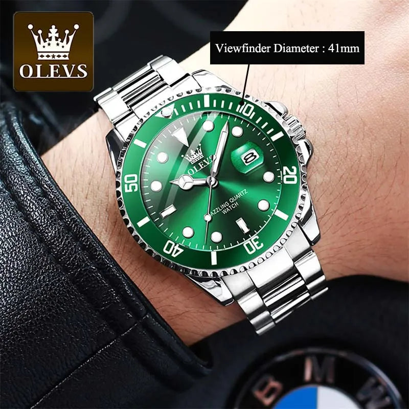 Olevs Relógio de luxo masculino (OLEVS 5885)